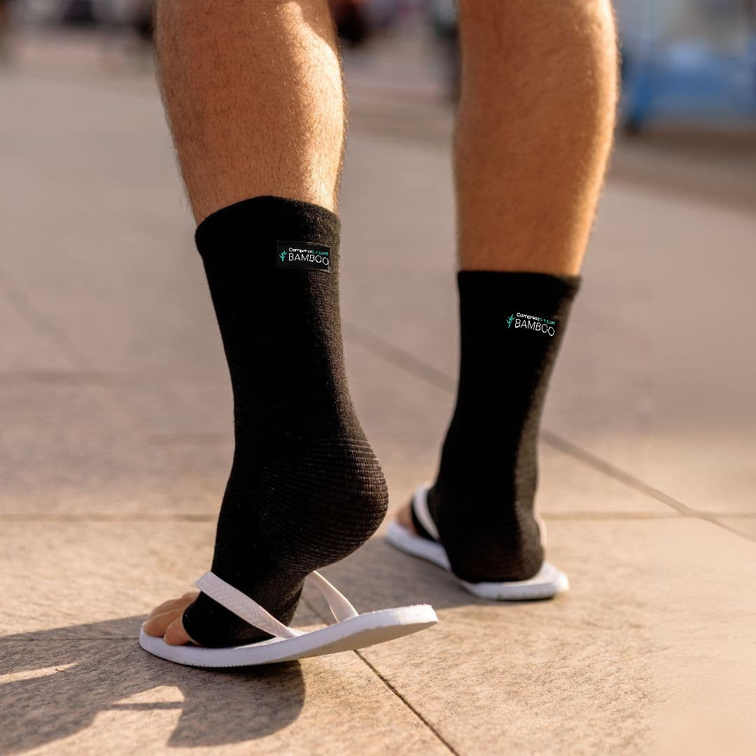 Premium Anti-Fatigue Bamboo Footsleeves