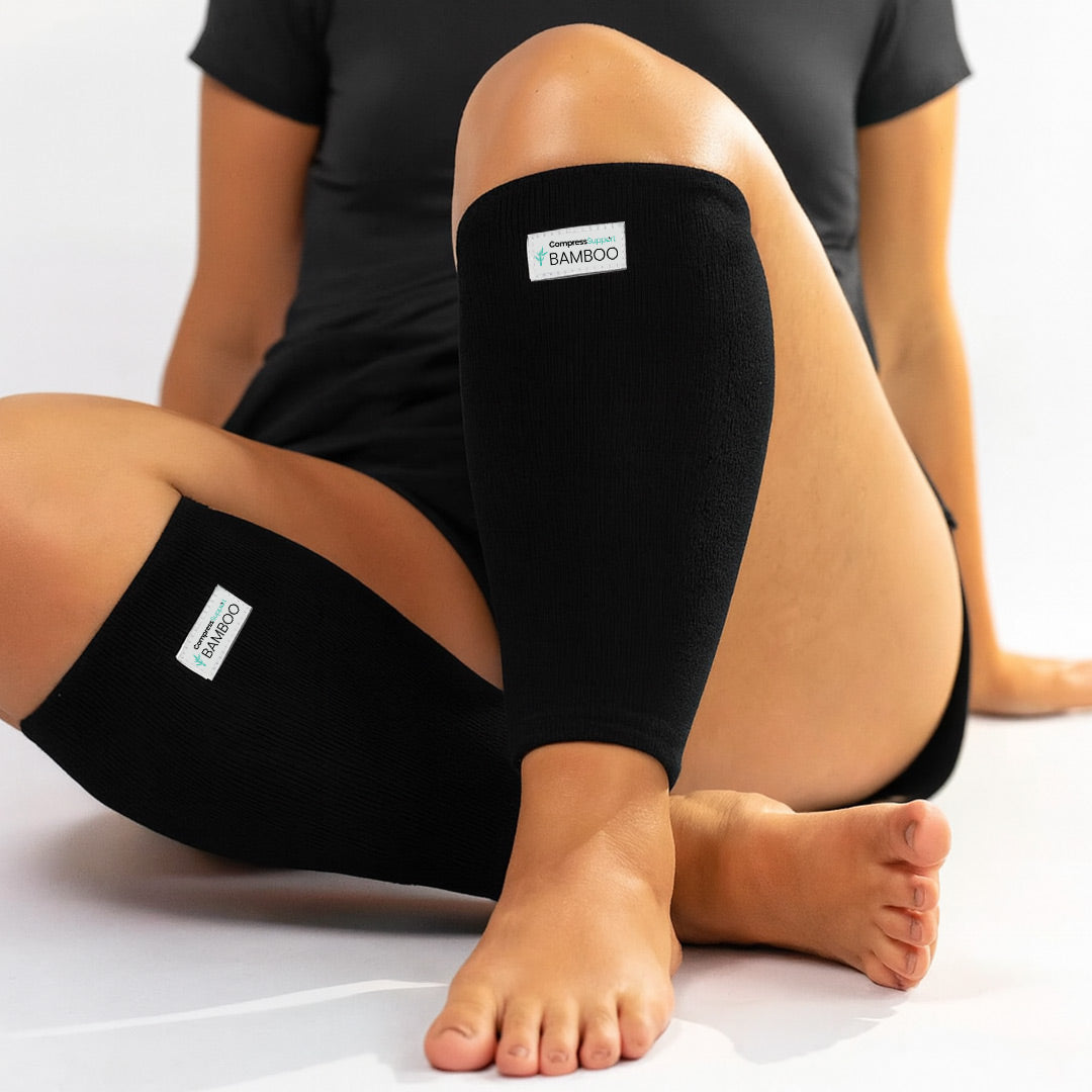 Premium Bamboo Anti-Fatigue Calf Sleeve
