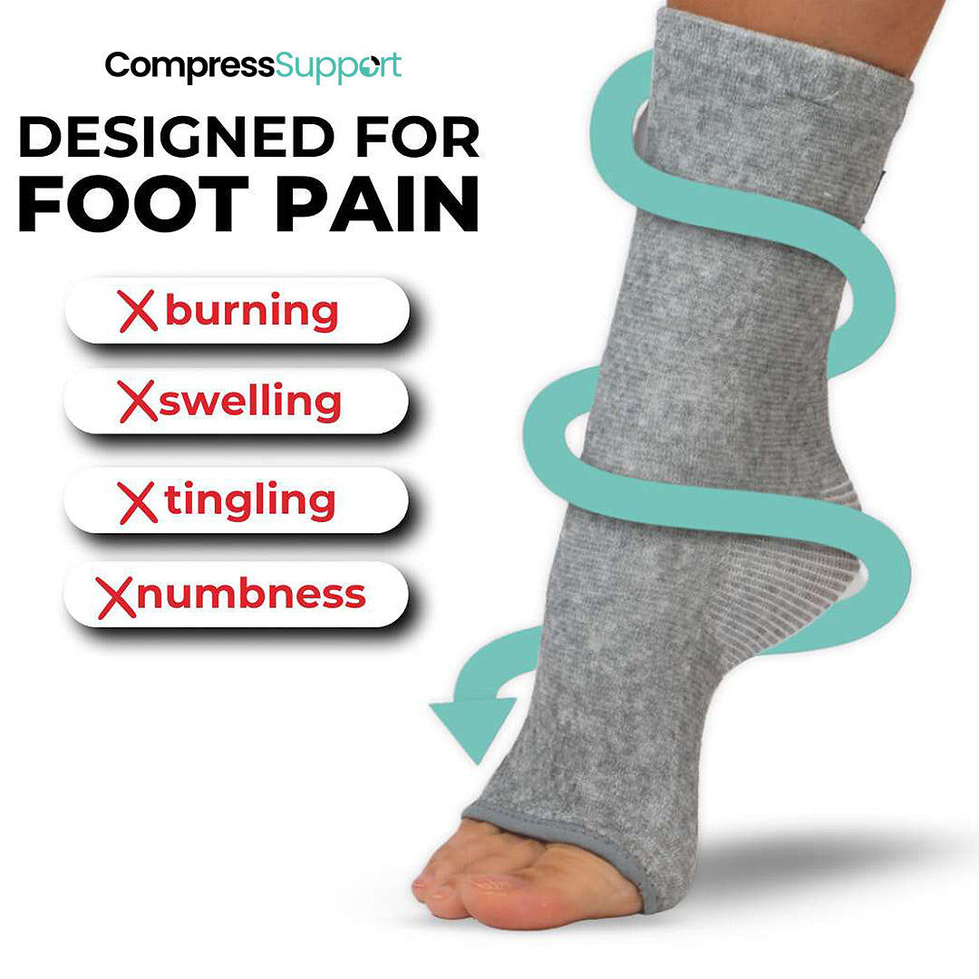 Premium Anti-Fatigue Bamboo Footsleeves